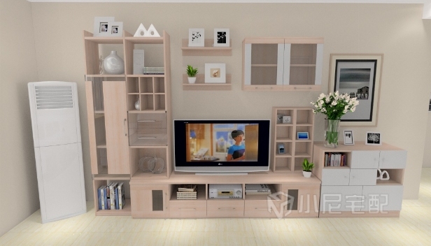 70㎡/兩室兩廳一衛(wèi)/簡約