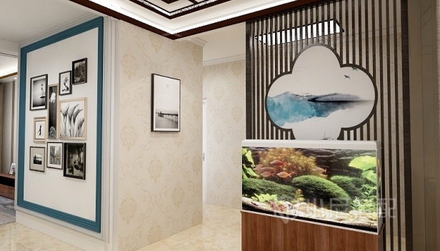 140㎡/三室一廳兩衛(wèi)/混搭