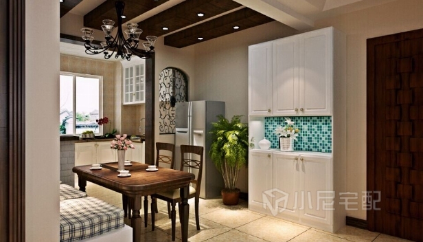 138㎡/三室兩廳兩衛(wèi)/美式