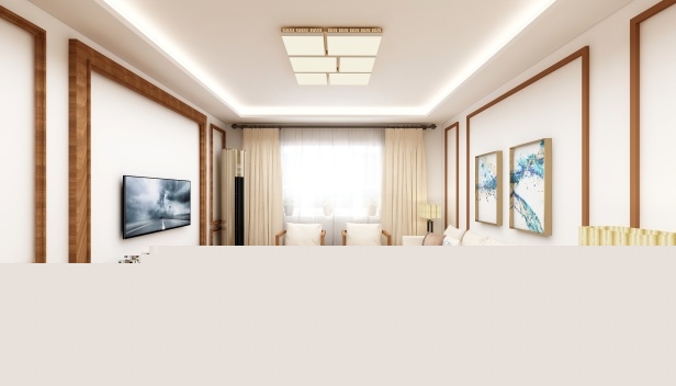 90㎡/兩室兩廳一衛(wèi)/中式