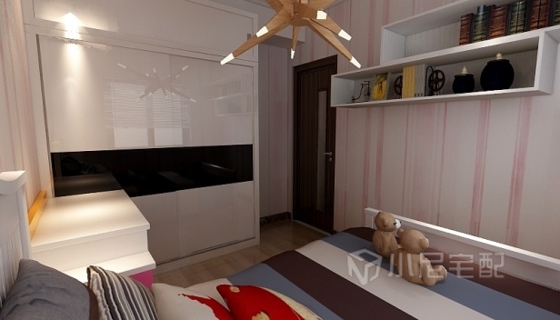 89.9㎡/三室兩廳一衛(wèi)/混搭