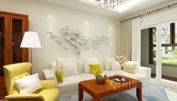 85㎡/兩室一廳一衛(wèi)/新古典