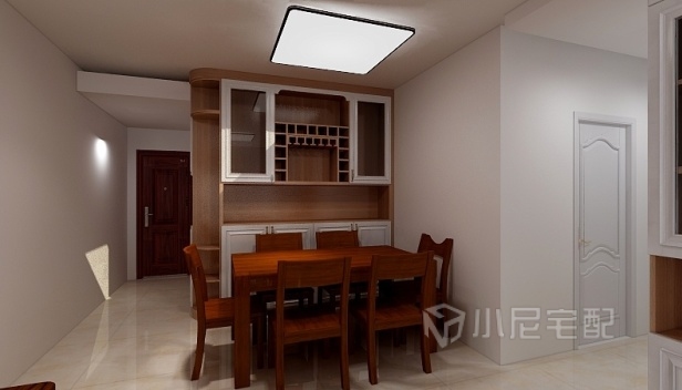 110㎡/三室一廳三衛(wèi)/混搭