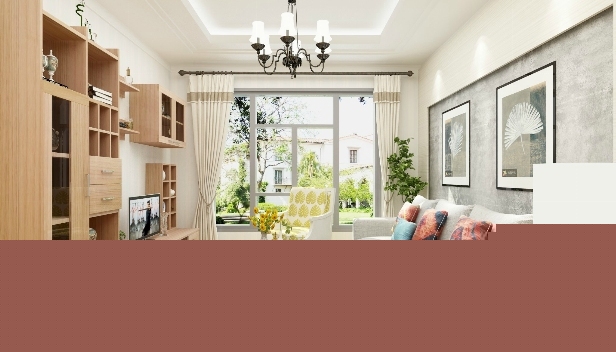 80㎡/兩室一廳一衛(wèi)/簡約