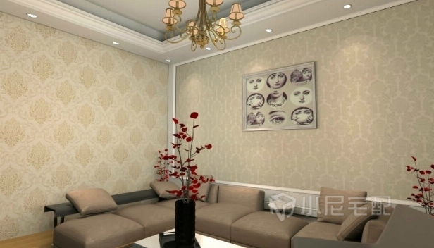 106㎡/三室一廳一衛(wèi)/混搭