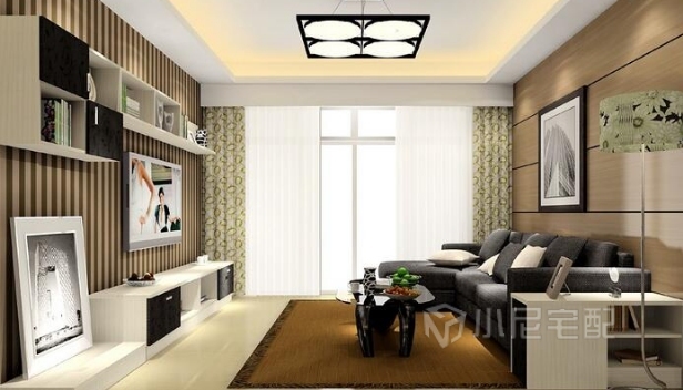 95㎡/三室兩廳一衛(wèi)/現(xiàn)代