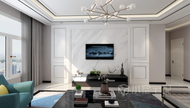 130㎡/三室兩廳兩衛(wèi)/現(xiàn)代