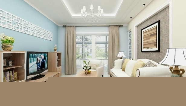 80㎡/兩室一廳一衛(wèi)/簡(jiǎn)約