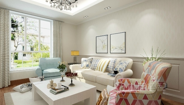 130㎡/三室一廳兩衛(wèi)/美式