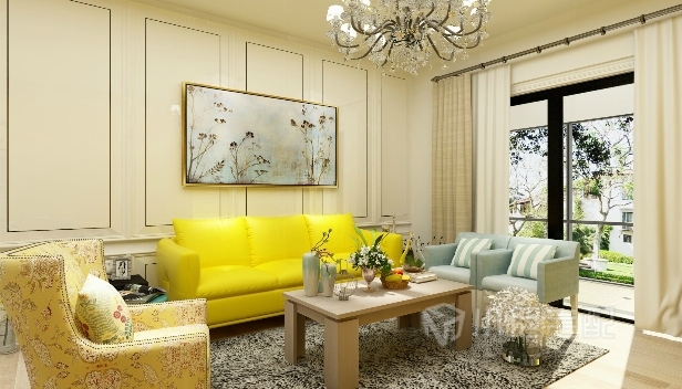 110㎡/三室一廳一衛(wèi)/現代