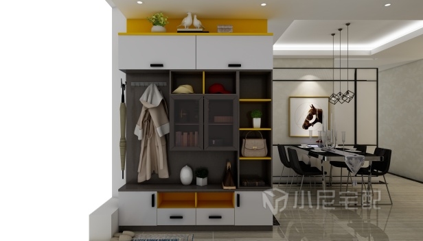 94㎡/三室一廳一衛(wèi)/現(xiàn)代